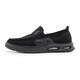 Sachi Satchi Men's Chaussures Chaussures décontractées EPR Footwear Fashion Summer Fashion Big Sole Carte 46V5B3881 Black 38