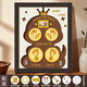 Shidao 2025 Snake Year Baby Hand and Foot Print Photo Ramam
