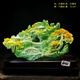 
Daxiuyu landscape ornaments high-end ornaments floor ornaments floor ornaments authentic jade hand-carved ornaments step by step 3899
