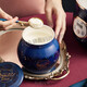 Accesorios de la máquina de yogurt 1 litro de recipiente interno de cerámica Tapa de porcelana blanca SNJ-530 Azul SNJ-C10A3 530 Vessel interno de porcelana blanca + Tapa