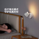 
Bedside night light remote control charging master bedroom sleep soft light eye protection reading lamp household micro-light magnetic wall light button model - 3000 mA battery life of 12140 hours