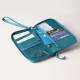 Yonghuan MSQUARE PASSPORT-Clip-Speicherbeutel Ticket-Clip-Kartentasche ID Wallet Multifunktion tragbarer Passbag geräucherte lila lange Passclip