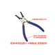 Great Wall (the great wall) Great Wall Seiko Back-up Ring Pliers Multi-functional Snap Ring Pliers Yellow Pliers Internal and External Support Outside Straight Outside Curved Inside Curved Circlip Pliers Back-up Ring Pliers Straight Inner Clamp 13 Inch 221113