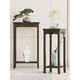 Flower rack simple indoor solid wood flower pot rack living room Chinese antique floor-standing spider rack flower several balcony flower stand 50-high small carved antique flower table