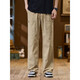 Vancl Eslite Spring 2025 New American Working Hosen Männer losen gerade trendy Marke High Street Wide Legs Casual Long Hosen 9885-Khaki M