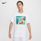 耐克（NIKE）正品网球服男2025费德勒纳达尔法网温网纪念衫短袖T恤训练服官方 HF6218-010 S