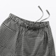 Muji (Muji) Hilo de burbujas de mujeres Pantalones recortados de peso ligero para mujeres nuevos pantalones de pierna ancha suelta para mujeres Black revisadas L (165/70a)