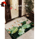 
Zhizhou Carpet Living Room 2025 new style free washable and erasable light luxury high-end lotus Chinese style entrance door floor mat with dirt resistance pvc entry Lotus Pavilion-NF-12370 160cm*230cm Anti-mold and moisture-proof Leather floor mat