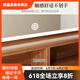 Megron New Chinese Dressing Table Bedroom Dressing Table New Chinese Light Luxury High-end Walnut Color [Smart Mirror + Solid Wood Dressing Stool] Walnut Color 80cm