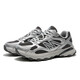 Camel (CAMEL) men's retro jogging thick-soled cushioning casual sports shoes K15CX4L4027 silver/slate gray 42