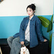Meijia (MLB) Männer und Frauenelbe Denimjacke 2025 Neue Sportswear Fashion Ins Jacke Top Langarm Shirt 3Adrm0841-50ins xs