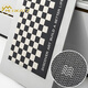 Merkatz Kitchen Floor Mat Absorción de agua, no deslizamiento, a prueba de aceite, sin lavado, tope de pie limpio LLA en forma de L en forma de liso Hyundai 13886 50cm*80cm+50cm*120cm (set)