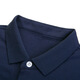 POLO SPORT Summer Raff Paul POLO shirt new pure cotton short-sleeved men's t-shirt striped casual lapel men's breathable slim fit 3523 blue 175/L single size