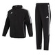 Adidas костюм мужская мода с тремя полосами спортивная одежда для спортивной одежды с капюшонами модные брюки для повседневных брюк с двумя частями/IM8806+IB5012 M