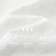 Demana [Fresh Pure Cotton] Spring and Autumn Water-soluble Lace Embroidered Tea Skirt Tassel Cotton Rope Ruffled Women's Dress
