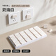 Betis socket protective cover children's anti-electric shock safety plug baby power cover baby protective cream white 48 pieces