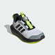 Adidas (adidas) Kinderschuhe 25 Sommer Jungen Sneakers Mesh atmungsaktives forchierbares Kinder -Kinder -Stoßdämpfer -Schuhe JP5804