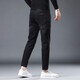 
High-end black nine-point jeans men's Korean style slim feet autumn trendy brand elastic 9-point casual pants men 1048-9-point black 28 waist 2 feet 1
