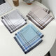 
OEMG men's middle-aged and elderly handkerchiefs, cotton thin old fashioned nostalgic carries soft pure cotton sweat-absorbing handkerchief, old fashioned (3 packs) about 39CMX39CM