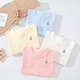 
Babyprints (Babyprints) baby jumpsuit pure cotton baby summer clothes children's home pajamas thin crawling clothes Class A soft yellow 90