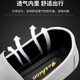 Xiaohuilijia Doudou shoes men's summer and autumn new men's shoes Korean versatile men's casual leather shoes one-legged driving lazy shoes 825 white latex insole model 43 (wide feet, fat feet, one size larger)