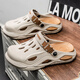 
Pilot Camel Sandals 2025 summer new men's sports outdoor beach hole shoes, driving non-slip wear-resistant sandals, khaki [Snap Series 13561] 45-46 [Size is too large, it is recommended to take a size smaller]