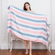 Badetuch für Frauen weich 90x180 Plus Größe für Herren Haushalt reines Baumwollwackelhandtuch Paar absorbieren Wasser Schnell trocknen Baumwollprinz Blaues Badetuch - Standard Nummer 14 14070