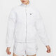 Nike (Nike) Jacke Frauen Sommer Neues Fitnesstraining Sportswear Ständer Kragen Windproof Casual Jacket Fv6305-320 Fv6305-100 Weiß L.