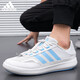 阿迪达斯 （adidas）运动鞋男鞋夏季新款网面透气轻便休闲经典复古跑步鞋 JH9758官方正品 假一赔十 42.5