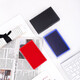 
Deli 137*88mm square quick dry printing platform stamp Clear mark Financial supplies Office supplies Blue 9864