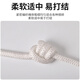 Cast-solid nylon rope core-covered wear-resistant and anti-aging binding rope nylon line greenhouse drawstring white braided rope 50 meters 6 mm