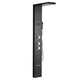 
Qiaosi floor-standing style wall-mounted shower screen bathing rain constant temperature shower set bathing device booster nozzle 3882H Huan Ye Hei manual temperature control floor-standing digital display model