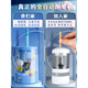 He Jiagong fully automatic pencil sharpening machine electric pencil sharpening device special pencil for primary school students children's kindergarten electric stationery set hand-free pencil sharpening charging model small black blue astronaut [826 fully automatic] send stickers + charging cable + knife holder