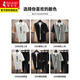 
Woodpecker Working Short Sleeve Shirt Men's Summer Thin Loose Ice Silk Half Sleeve Shirt Men's Trendy Casual Jacket Clothes 2309 White Top XL
