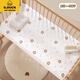 G.DUCKKIDS crib fitted sheet baby crib simple cotton type A spliced mattress cover special newborn children's bed cover bed cover Xiaohua 80*200