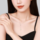 Chao Acer Platinum Pearl Pendant for Women PT950 Set Chain Neck Ornament Y Chain Light Luxury Fashion Gift for Girlfriend Chain Length Approximately 45cm