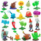 Pflanze vs. Zombie-Spielzeug Full Gift Box Kindergesetz Jungen Ejektable Puppenabbildung Modell 2 686-224 Erbsen Pneumatische Kanonendunder Dragon Gras Zombie 6-teilige Set