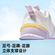 Chaussures Ginoble Step vers l'avant 25 ans Spring and Automne Soft Sole Shoes Functional pour hommes et femmes Baby Toddler Shoes GB2397 Blanc / Purple léger
