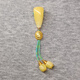 Art fragrant beeswax three-way Buddha head with clouds on back and disciple beads set cultural toy beads 108 accessories small diamond star and moon hundred fragrance Buddha hands three-way Buddha head with clouds on back and disciple beads
