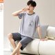 Pajamas modal Summer 2025 Nouveau costume Shorts shorts minces, lâches et décontractés, de grande taille vêtements d'ameublement de maison g [6623] shorts modaux et xl respirant [recommandé 120-140jin [Jin est égal à 0,5 kg]]]