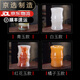 
Jishanyuan Natural Jade Large Brush Holder Ornament Study Office Decoration Gift Chinese Style Gift for Men Promotion Gift Bamboo Bottle Pen Holder with Brass Base-B12802