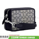 
CoaCH Charter 19 crossbody bag embossed logo classic presbyopia double zipper clutch function sliding basic package (bag + dust bag)