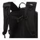 Das Nordgesicht einfache und vielseitige Marke Sticked Logo Nylon Rucksack für Männer und Frauen, Paare, Schwarz schwarz
