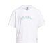 Adidas (adidas) Kinderkleidung Mädchen T-Shirt 25 Sommer 101 Spot Hundegelenksmarke-gestalteten Bogen Kinder Pure Cotton Kurzarm KG6626 KG6625 Weiß 150 (Tag 152)