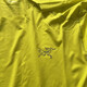 Archaeopteryx (Arc'teryx) Norvan Downword-Logo Leicht atmungsaktives, schnell getrocknetes kurzärmeliges T-Shirt-T-Shirt-Kurzärmel-Schwarz x9720 m