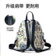 Leif Fashion imprimé Backpack Ins Style polyvalent de banlieue Voyage Backpack Art Flowers Cadeaux