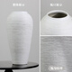 Qiju Yaji ceramic vase minimalist Nordic style solid color Japanese style water-raised flower pottery pot home decoration flower vessel large size 30230