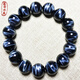 
DL 1998 Fat Donglai Quality Blue Tiger Eye Stone Bracelet Tianlan Eagle Tiger Eye Stone Cat Bracelet Men and Women Style One Picture Crystal 14223 14mm Blue Tiger Eye