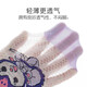 Chaussettes de filles chaussettes de mollet mince en maille pour enfants bassages pour enfants carton de tube d'été 2025 Nouveau modèle QH2535 Couleur mixte 3 paires taille égale