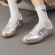 Adidas Clover Frauenschuhe 2025 New Sambaog Casual Board Shoes de Training Shoes Jr0035 Offizieller authentischer IH4882/White 38